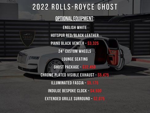 Used 2022 Rolls-Royce Ghost w/ Ghost Package AWD/4WD image 5