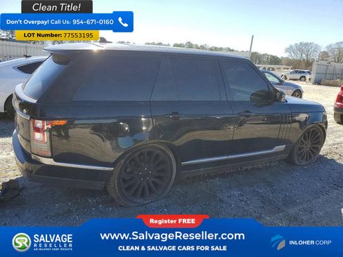 Used 2016 Land Rover Range Rover Supercharged AWD/4WD image 4