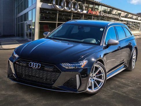 Used 2025 Audi RS 6 performance w/ Matte Carbon Package image 1