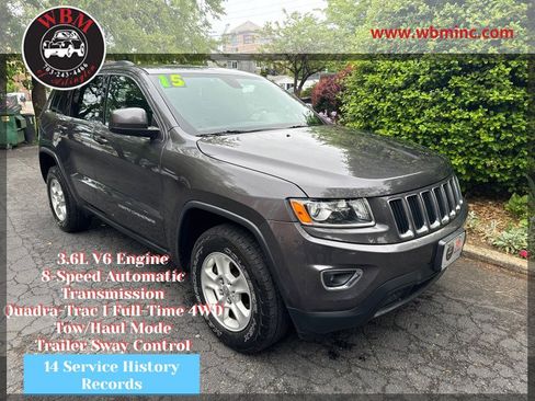 Used 2015 Jeep Grand Cherokee Laredo w/ Quick Order Package 23E AWD/4WD image 1