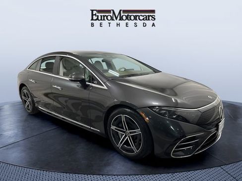 Certified 2023 Mercedes-Benz EQS 450+ 4MATIC Sedan w/ AMG Line Exterior Package image 7