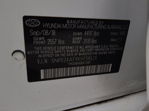 Used 2019 Hyundai Sonata SE FWD image 33