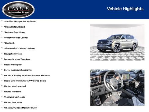 Used 2026 Volkswagen Atlas SEL Premium R-Line AWD/4WD image 3