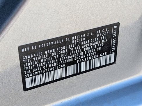 New 2026 Volkswagen Jetta S image 10
