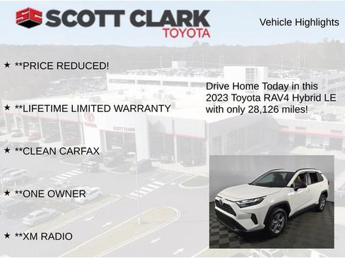 Used 2023 Toyota RAV4 LE AWD/4WD image 12