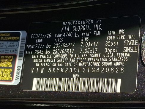 New 2026 Kia Sportage LX image 19