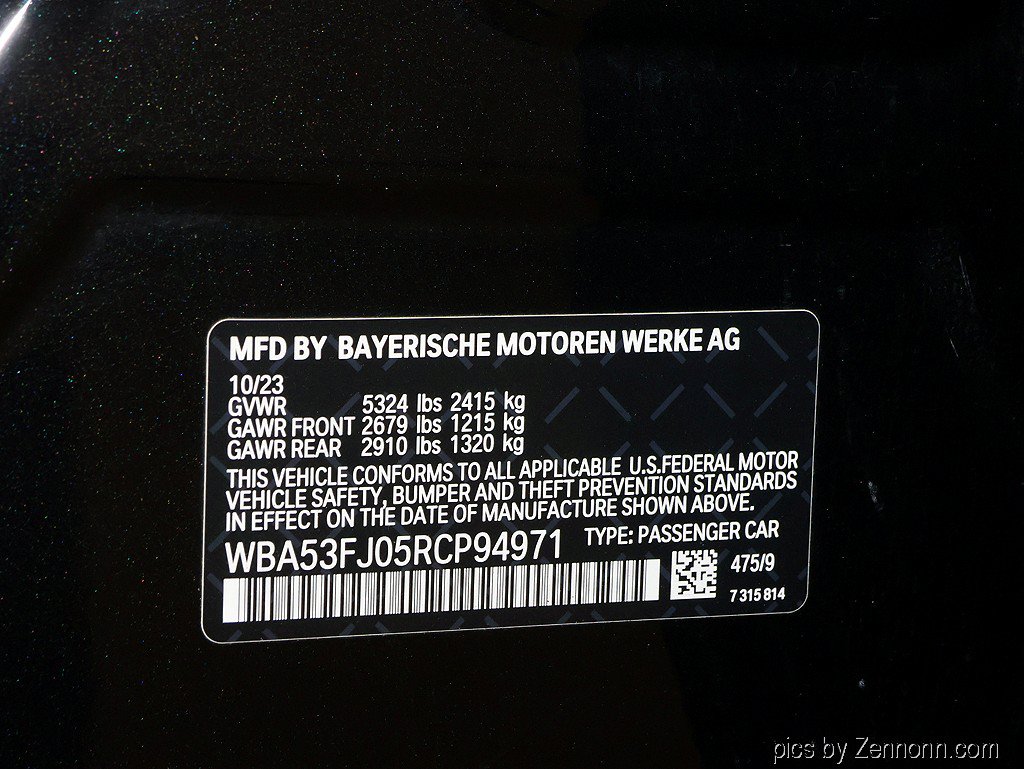 Certified 2024 BMW 530i xDrive w/ Premium Package AWD/4WD image 43