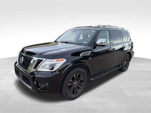 Used 2020 Nissan Armada Platinum w/ Captain's Chairs Package AWD/4WD image 8