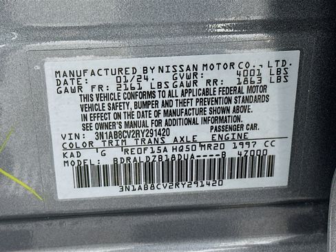 Used 2024 Nissan Sentra SV image 12