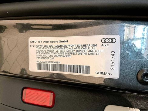 Used 2021 Audi RS 5 Sportback w/ Dynamic Package image 35