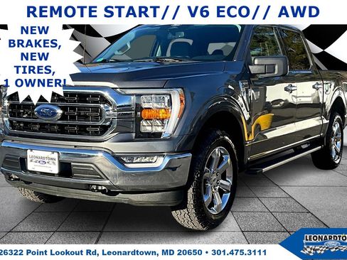 Used 2022 Ford F150 XLT w/ Equipment Group 302A High image 1