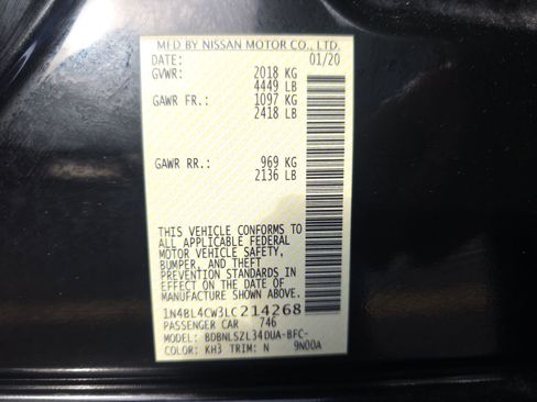 Used 2020 Nissan Altima 2.5 SR image 15