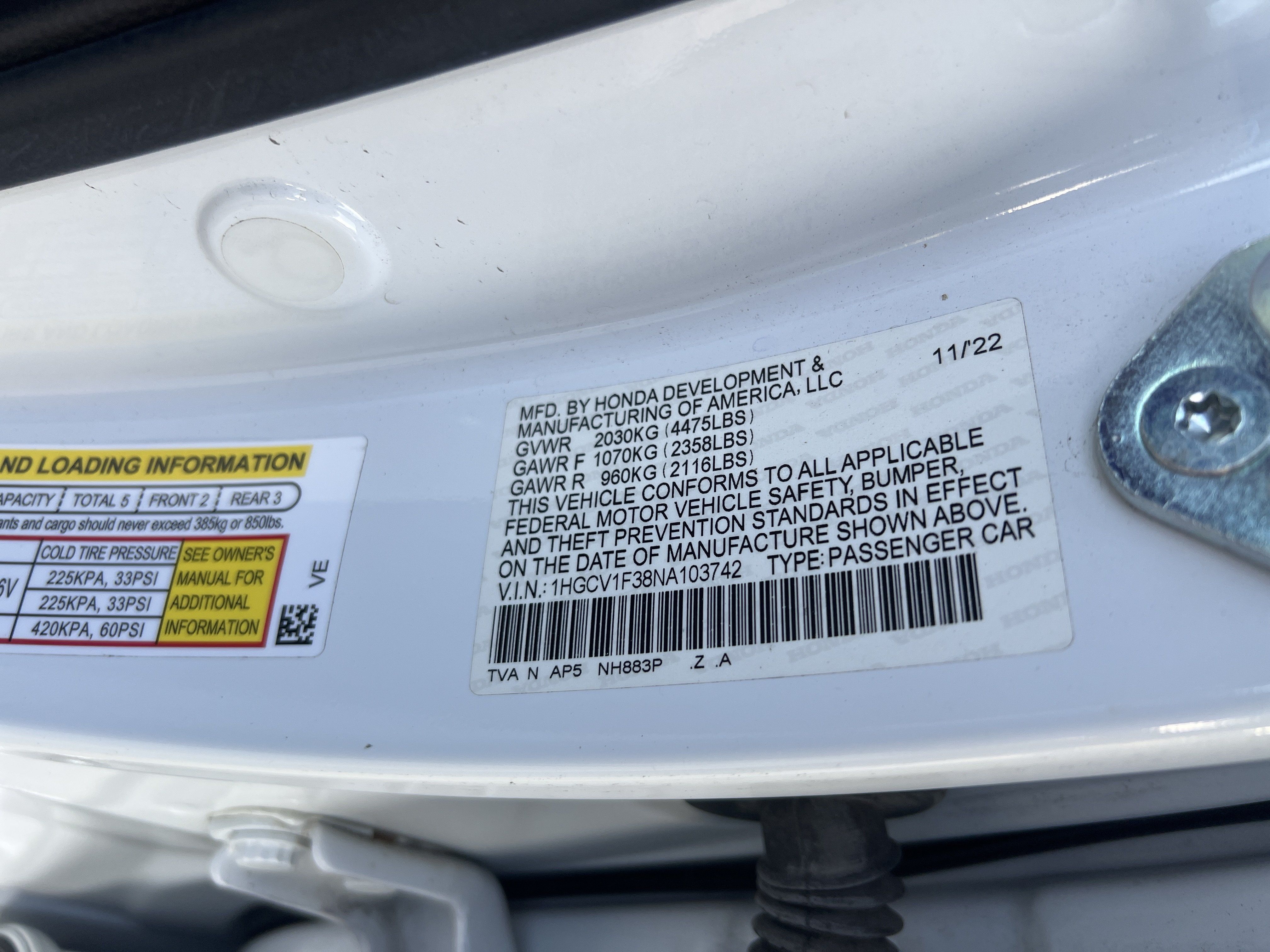 Used 2022 Honda Accord Sport image 29