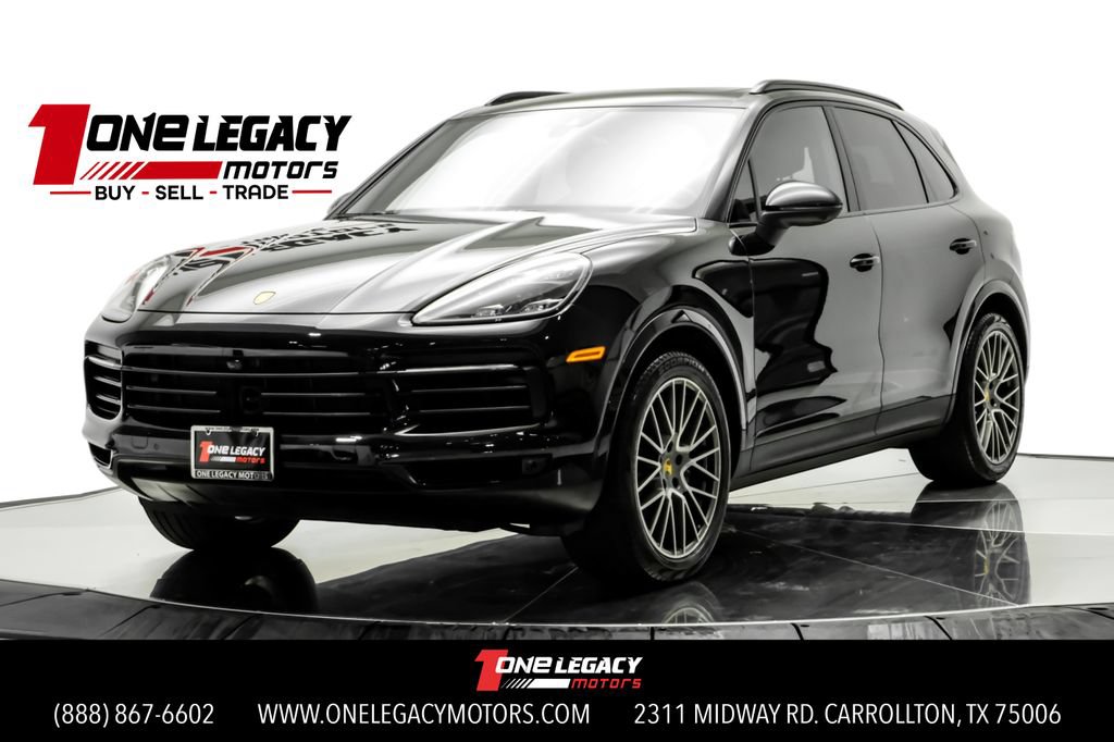 Used 2023 Porsche Cayenne S Platinum w/ Premium Package Plus AWD/4WD image 1