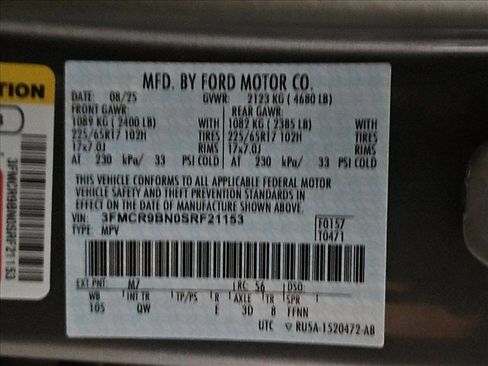 Used 2025 Ford Bronco Sport Big Bend AWD/4WD image 24