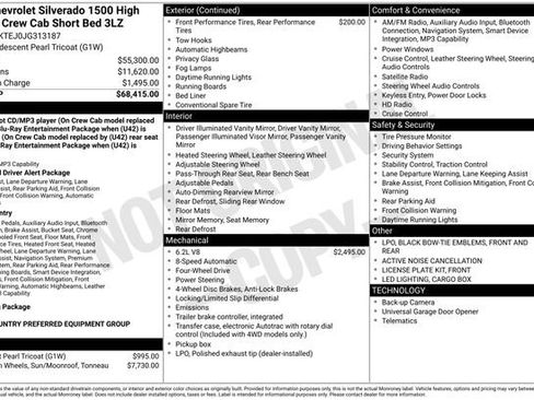 Used 2018 Chevrolet Silverado 1500 High Country image 11