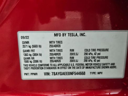 Used 2022 Tesla Model Y Long Range AWD/4WD image 36