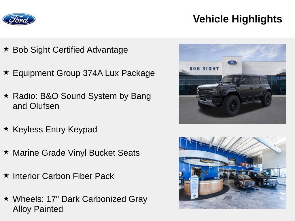 New 2026 Ford Bronco Raptor AWD/4WD image 2