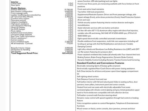 Used 2013 Rolls-Royce Ghost REAR THEATRE / MASSAGE SEATS / image 86