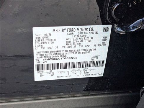New 2026 Ford Explorer ST w/ Sun And Sound Package AWD/4WD image 16