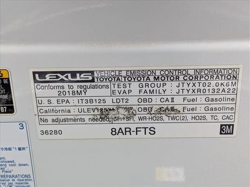 Used 2018 Lexus NX 300 FWD w/ Accessory Package 2 image 22