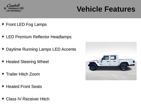 Used 2022 Jeep Gladiator Rubicon w/ LED Lighting Group AWD/4WD image 16