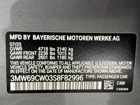 Used 2025 BMW 330i Sedan w/ Convenience Package image 20