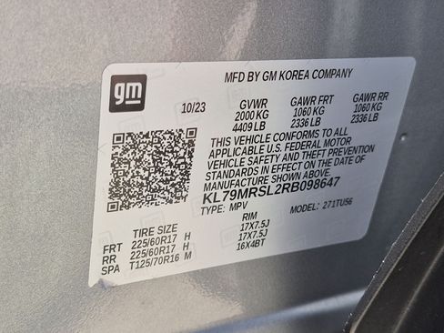 Certified 2024 Chevrolet TrailBlazer LT w/ LT Cold Weather Package AWD/4WD image 31