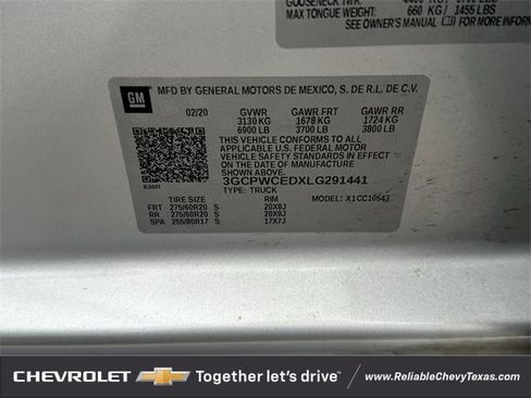 Used 2020 Chevrolet Silverado 1500 LT w/ Texas Edition image 36