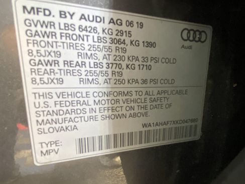 Used 2019 Audi Q7 2.0T Premium w/ Cold Weather Package AWD/4WD image 32
