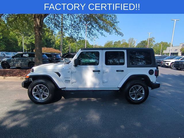 Certified 2021 Jeep Wrangler Unlimited Sahara AWD/4WD image 2
