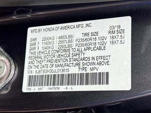 Used 2018 Acura RDX image 35