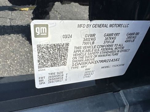 Used 2024 Chevrolet Tahoe LT AWD/4WD image 34