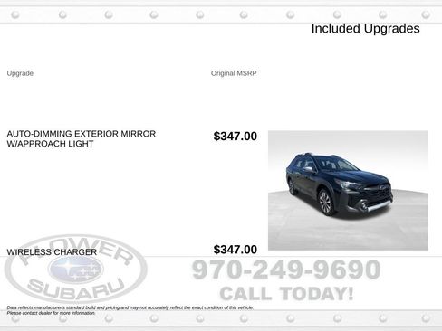 Used 2025 Subaru Outback Touring XT AWD/4WD image 6