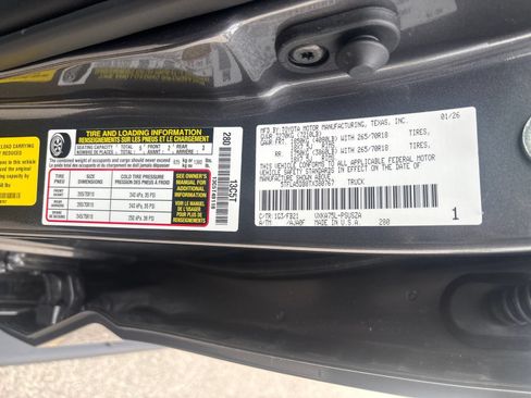 Used 2026 Toyota Tundra SR5 w/ SR5 Convenience Package AWD/4WD image 35