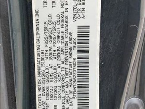 Used 2002 Toyota Tacoma 4x4 Xtracab V6 image 17