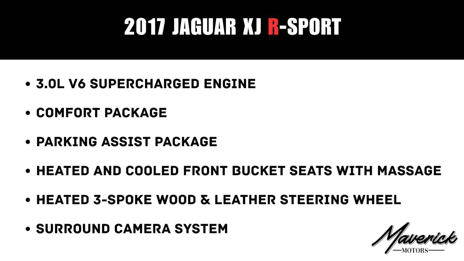 Used 2017 Jaguar XJ R-Sport RWD image 2