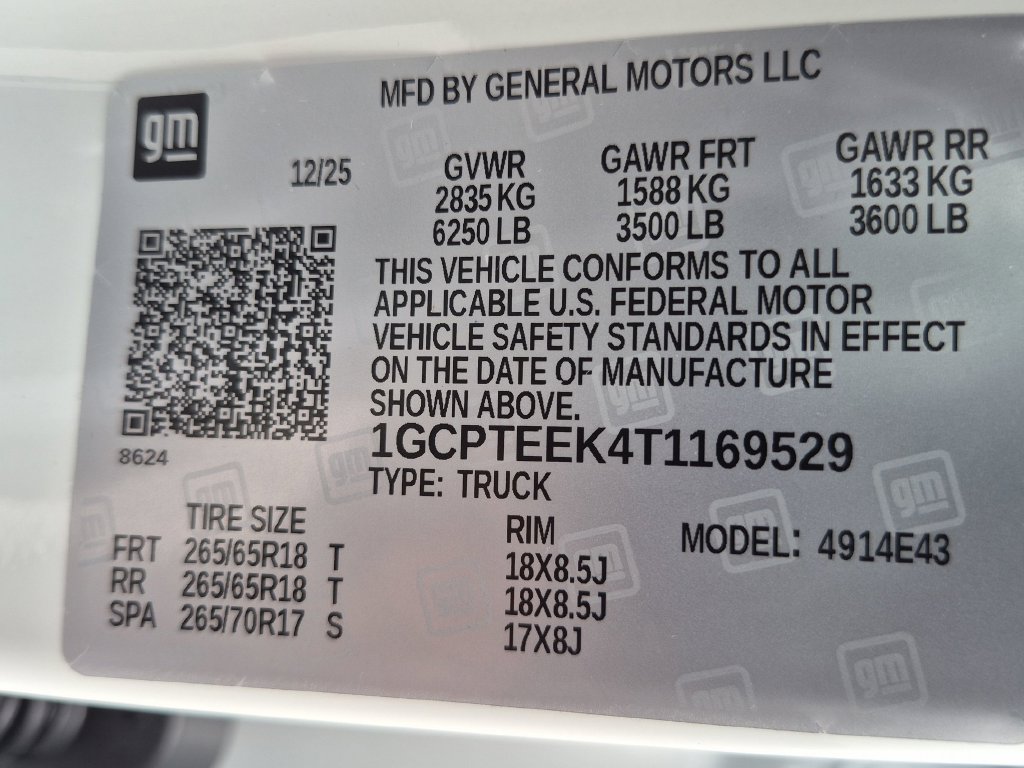Used 2026 Chevrolet Colorado Trail Boss AWD/4WD image 34