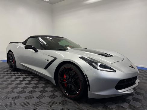 Used 2016 Chevrolet Corvette Stingray Convertible w/ 3LT Preferred Equipment Group RWD image 1