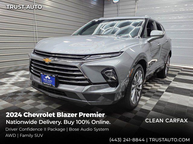 Used 2024 Chevrolet Blazer Premier w/ Driver Confidence II Package AWD/4WD image 1