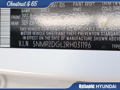 Certified 2024 Hyundai Santa Fe SEL AWD/4WD image 41