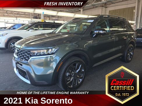 Used 2021 Kia Sorento EX w/ EX AWD X-Line Package image 1