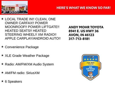 Used 2023 Toyota RAV4 XLE w/ Convenience Package AWD/4WD image 2