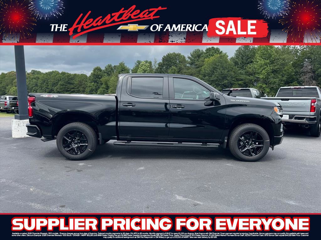 New 2026 Chevrolet Silverado 1500 RST w/ Convenience Package II AWD/4WD image 2