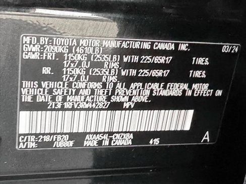 Used 2024 Toyota RAV4 LE AWD/4WD image 21