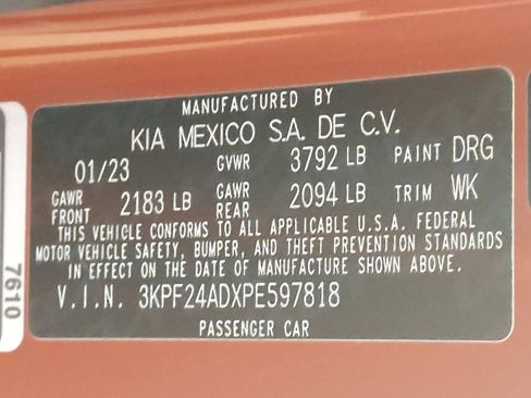 Used 2023 Kia Forte LXS w/ LXS Technology Package FWD image 33