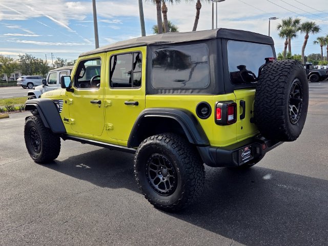 Certified 2022 Jeep Wrangler Unlimited Sport AWD/4WD image 5