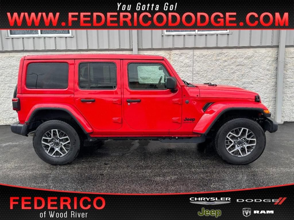 Used 2026 Jeep Wrangler Unlimited Sahara AWD/4WD image 1