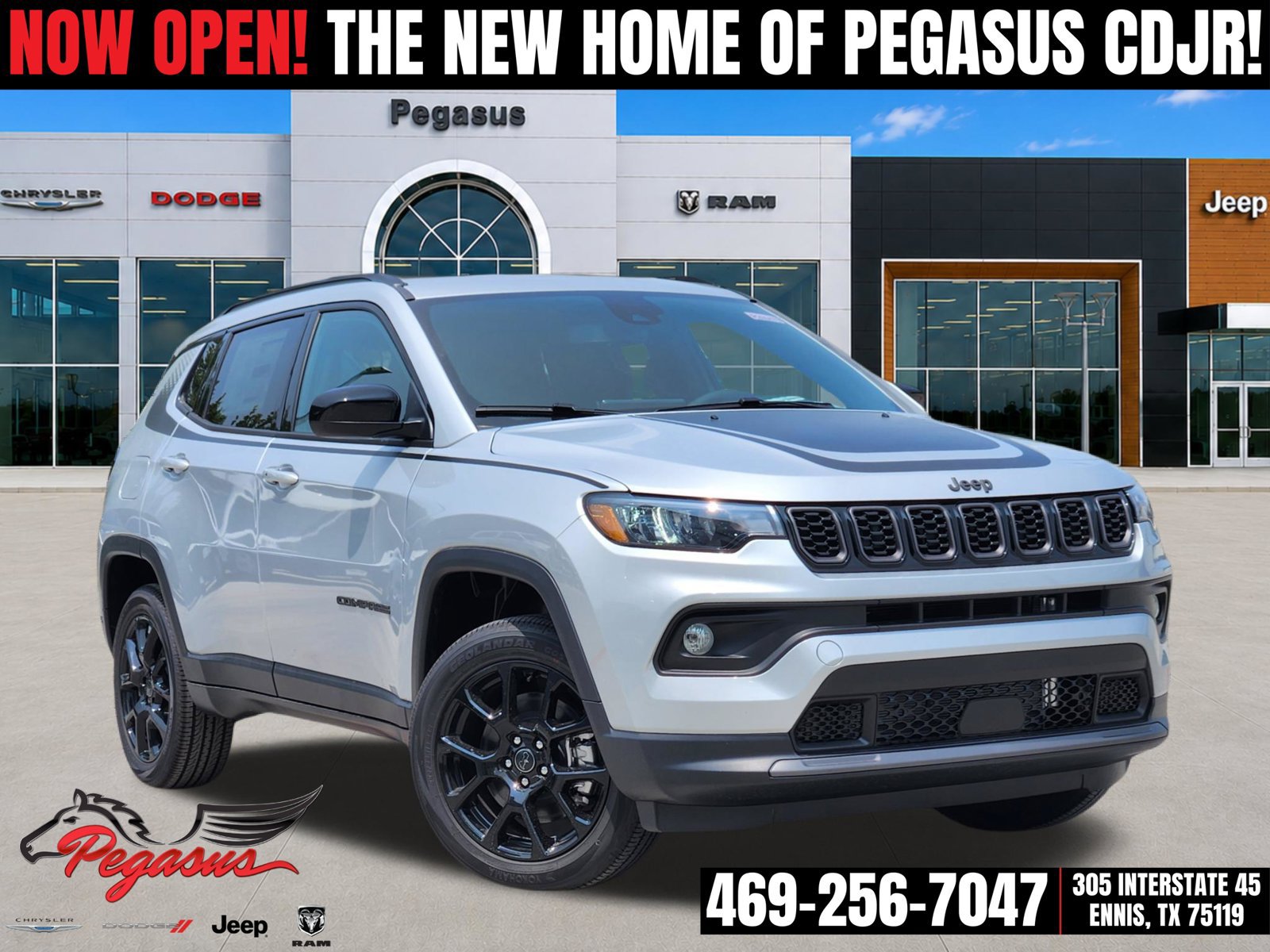New 2026 Jeep Compass Latitude AWD/4WD 360° Tour
