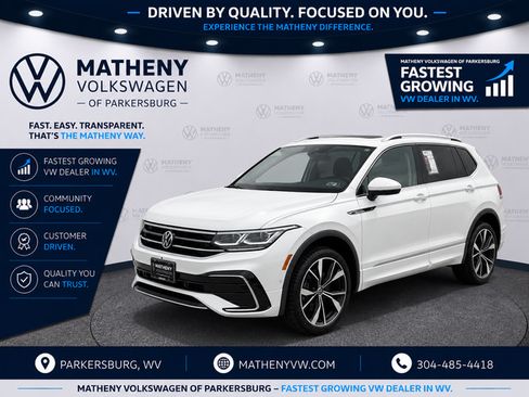 Used 2022 Volkswagen Tiguan SEL R-Line AWD/4WD image 1